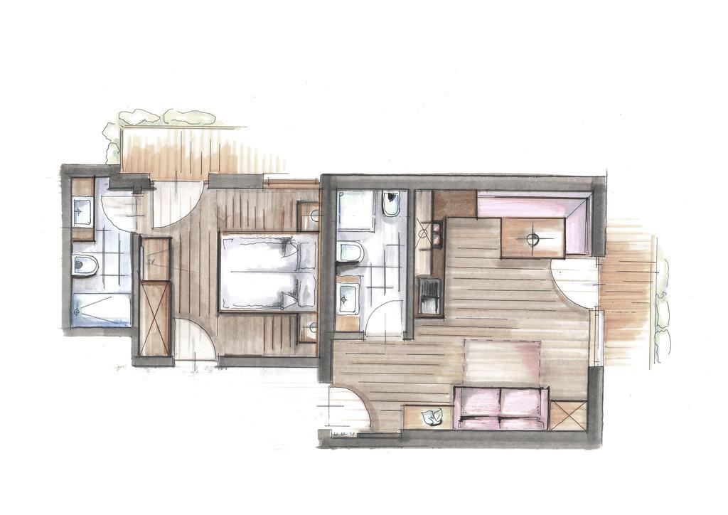 Garni Appartement Alpenresidence Cadipietra Pokój zdjęcie